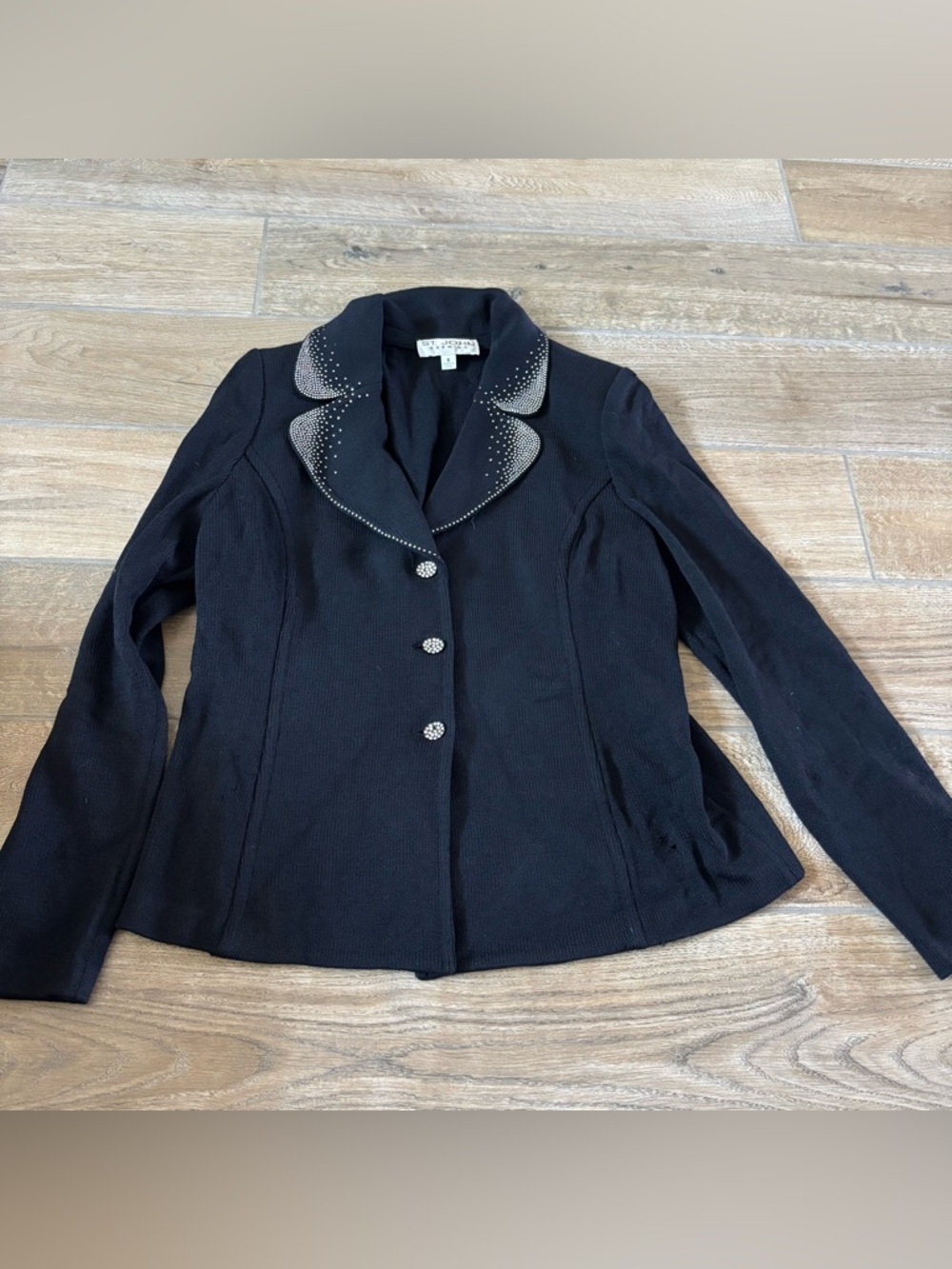 St. John Evening black jacket size 8